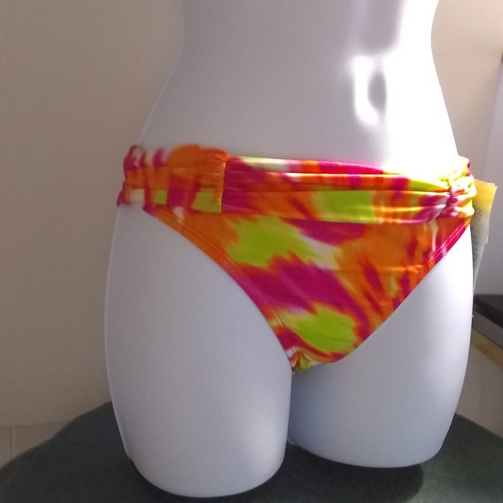 New 2Bamboo  sexy Bikini Bottoms Medium Orange